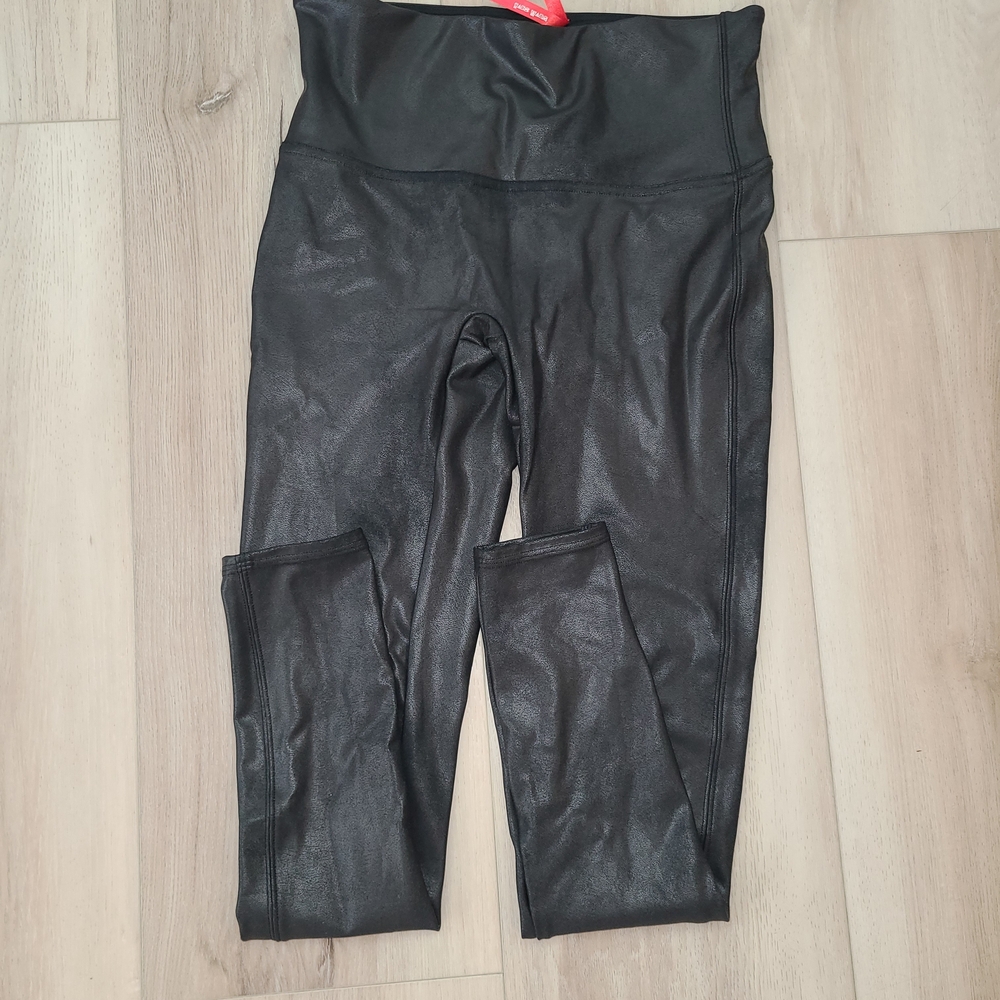 SPANX Black Leggings Like New